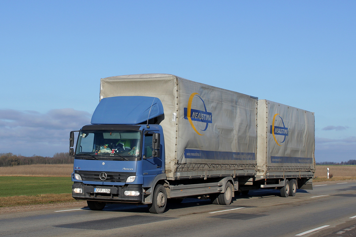 Литва, № CFF 105 — Mercedes-Benz Atego 1224