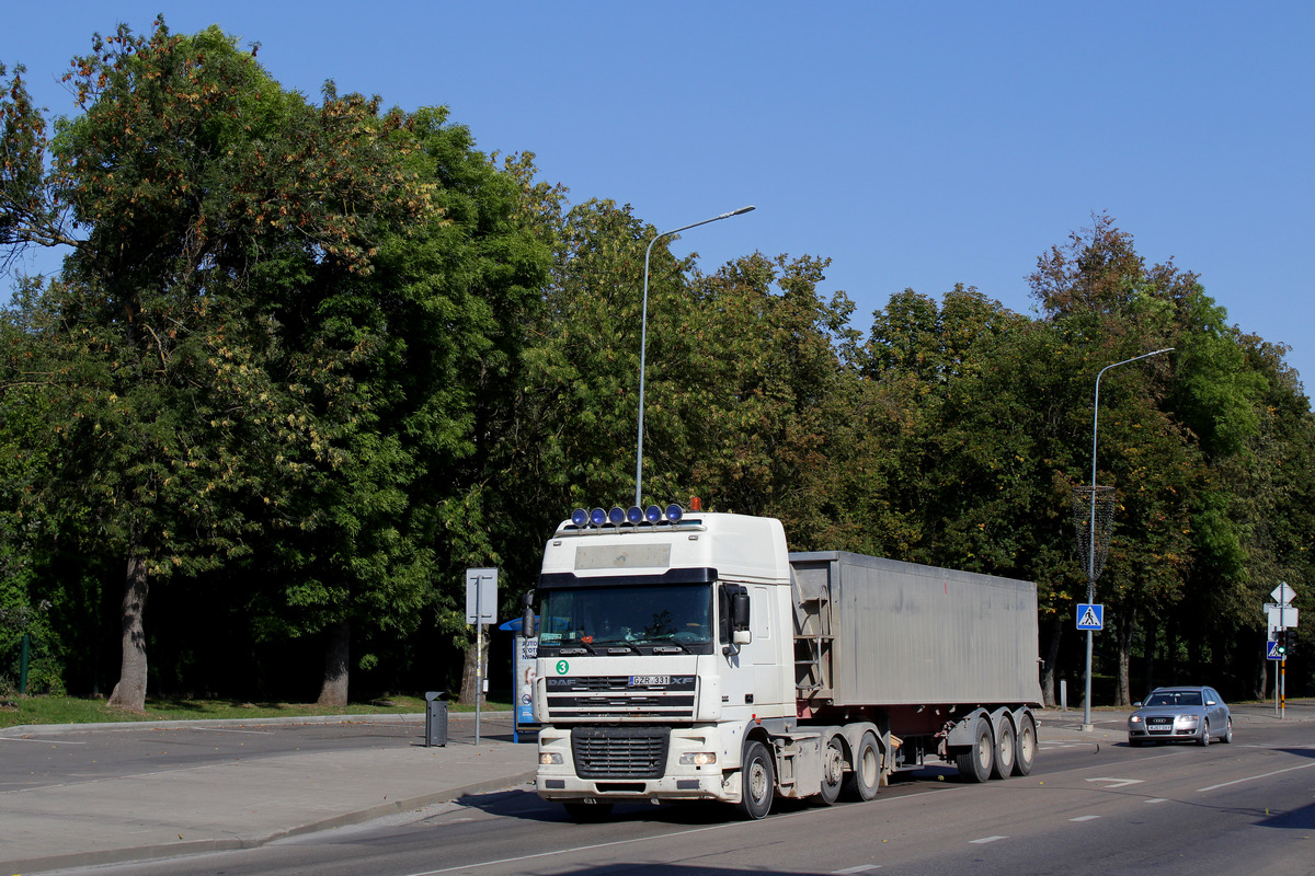 Литва, № GZR 331 — DAF XF95 FTG