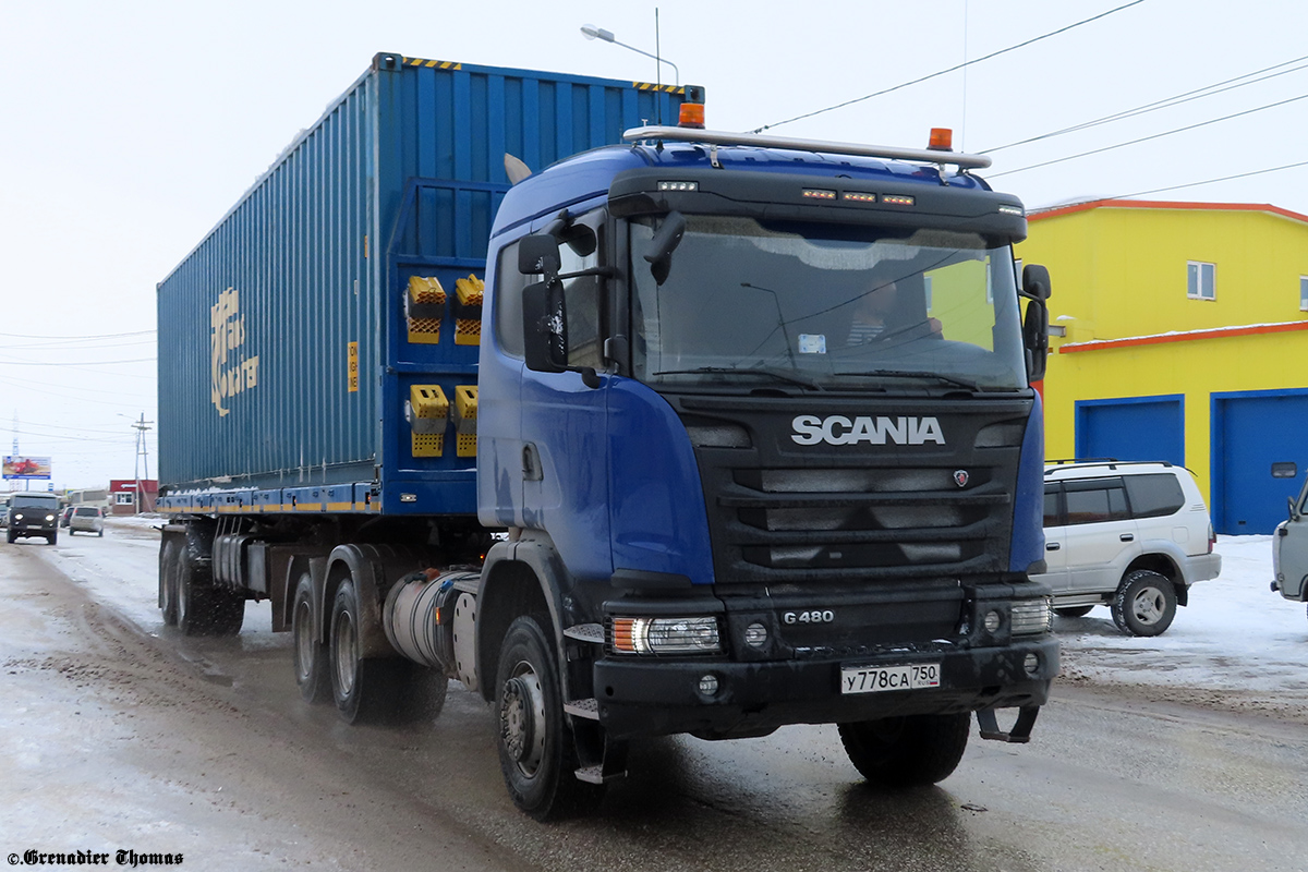 Саха (Якутия), № У 778 СА 750 — Scania ('2013) G480