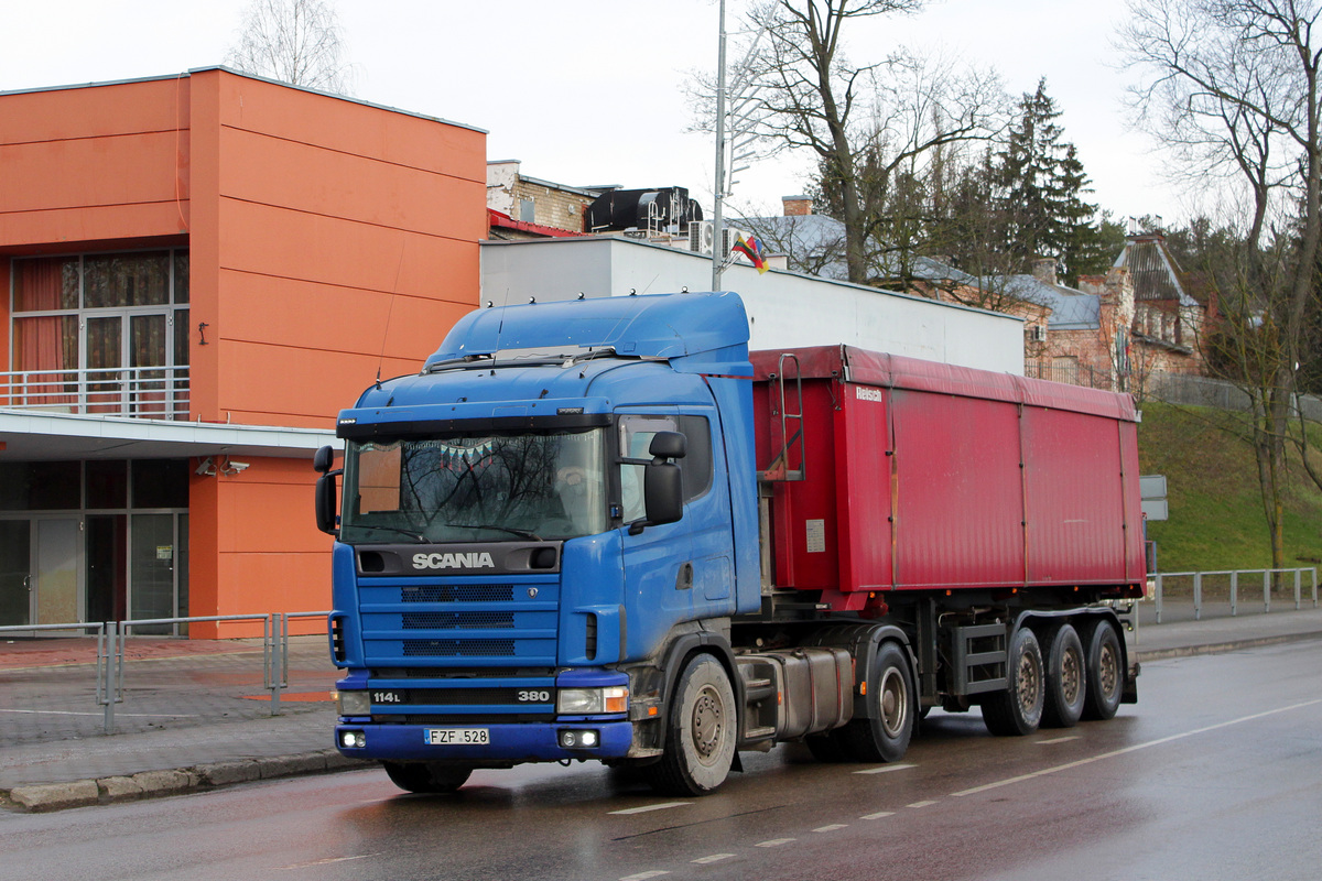 Литва, № FZF 528 — Scania ('1996) R114L