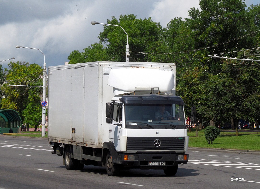 Минск, № АС 1198-7 — Mercedes-Benz LK 817