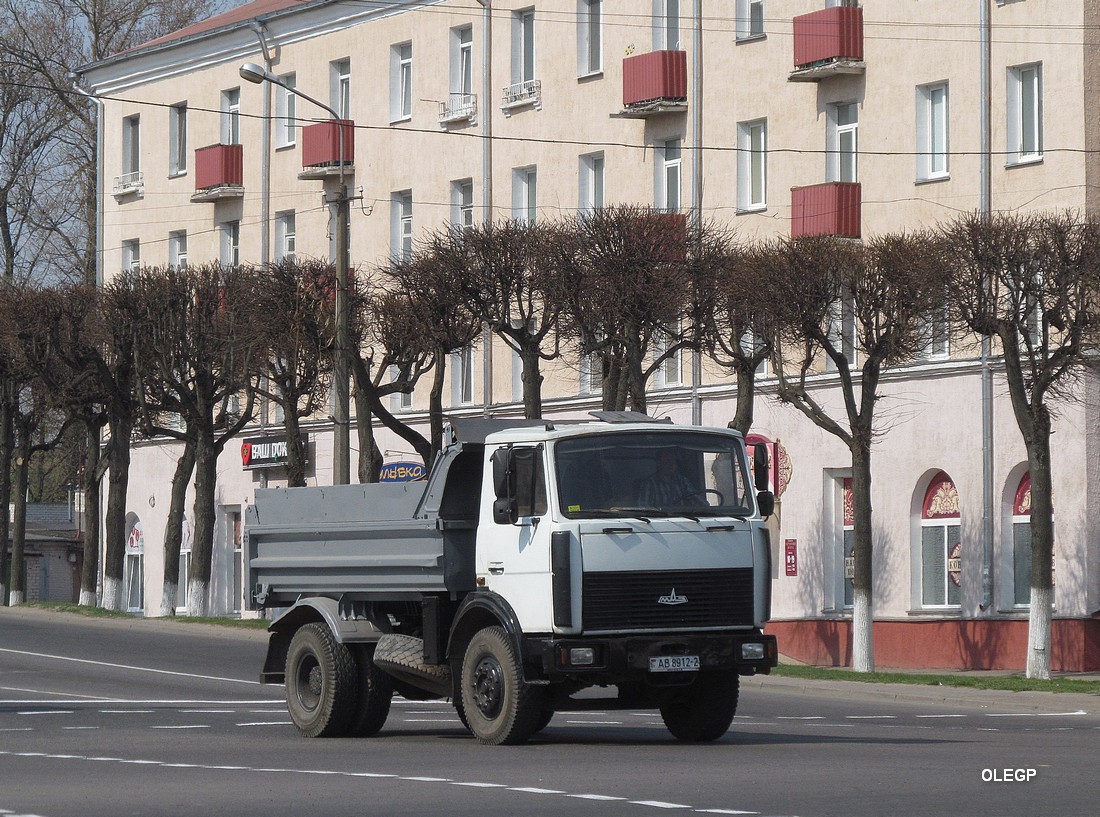 Витебская область, № АВ 8912-2 — МАЗ-5551 (общая модель)