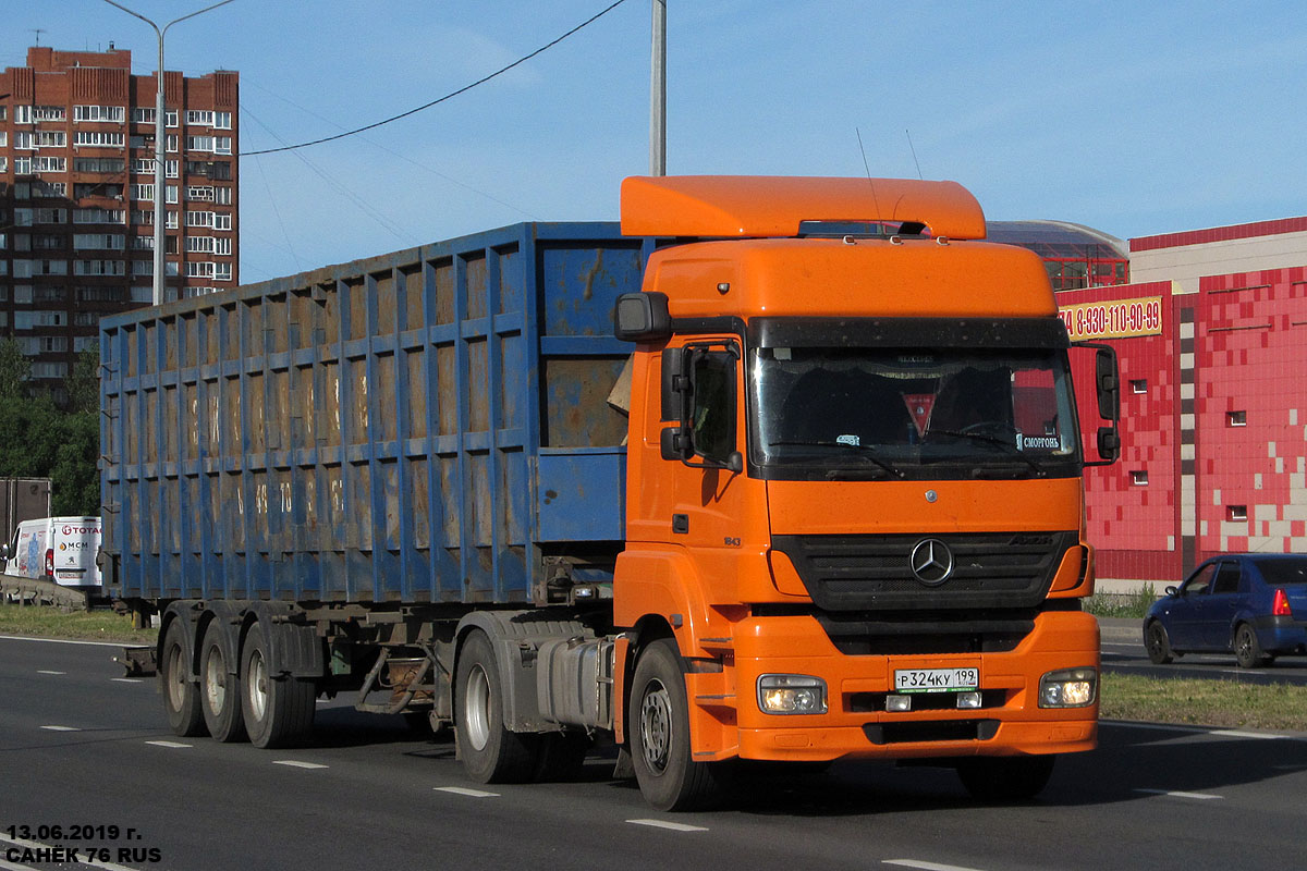 Москва, № Р 324 КУ 199 — Mercedes-Benz Axor 1843