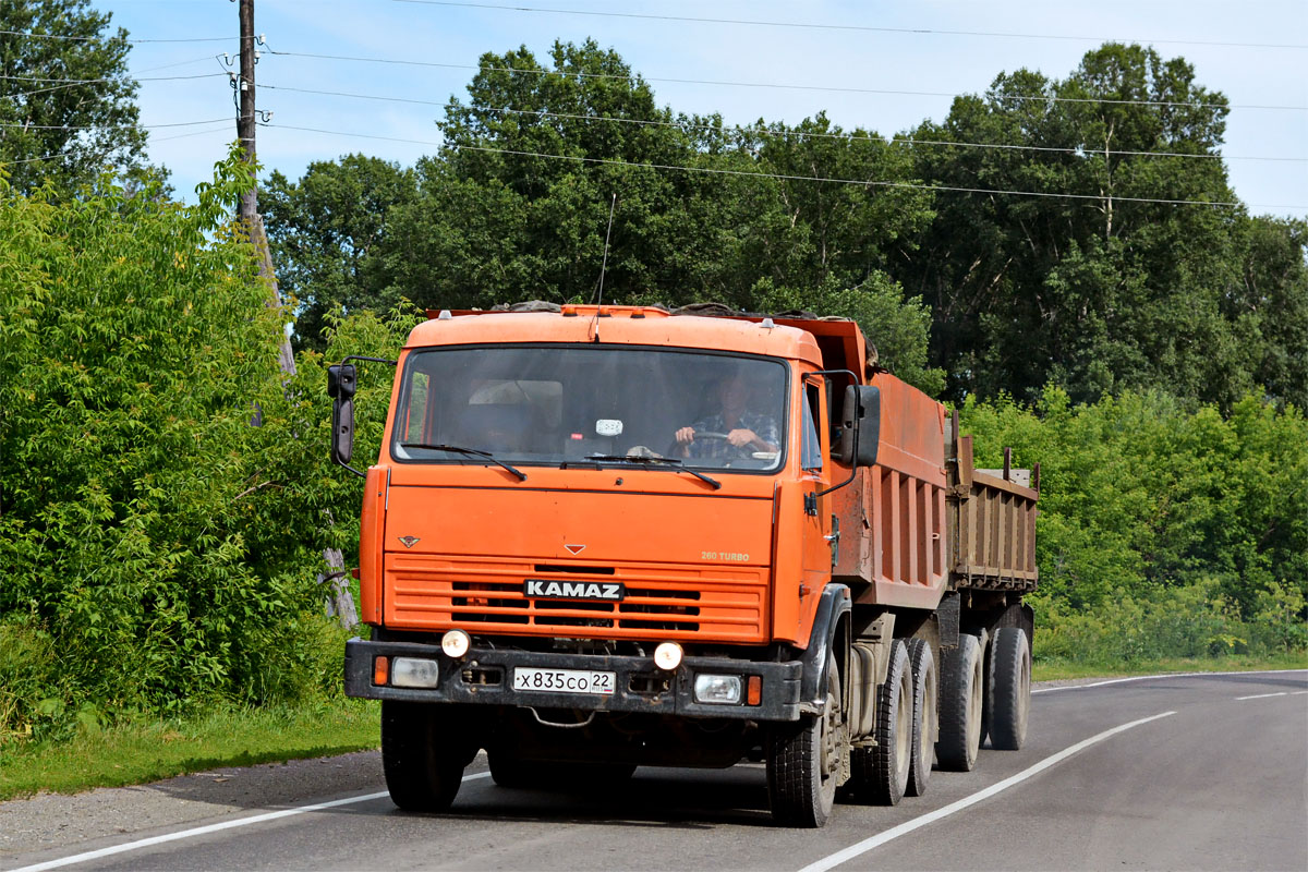 Алтайский край, № Х 835 СО 22 — КамАЗ-65115 [651150]