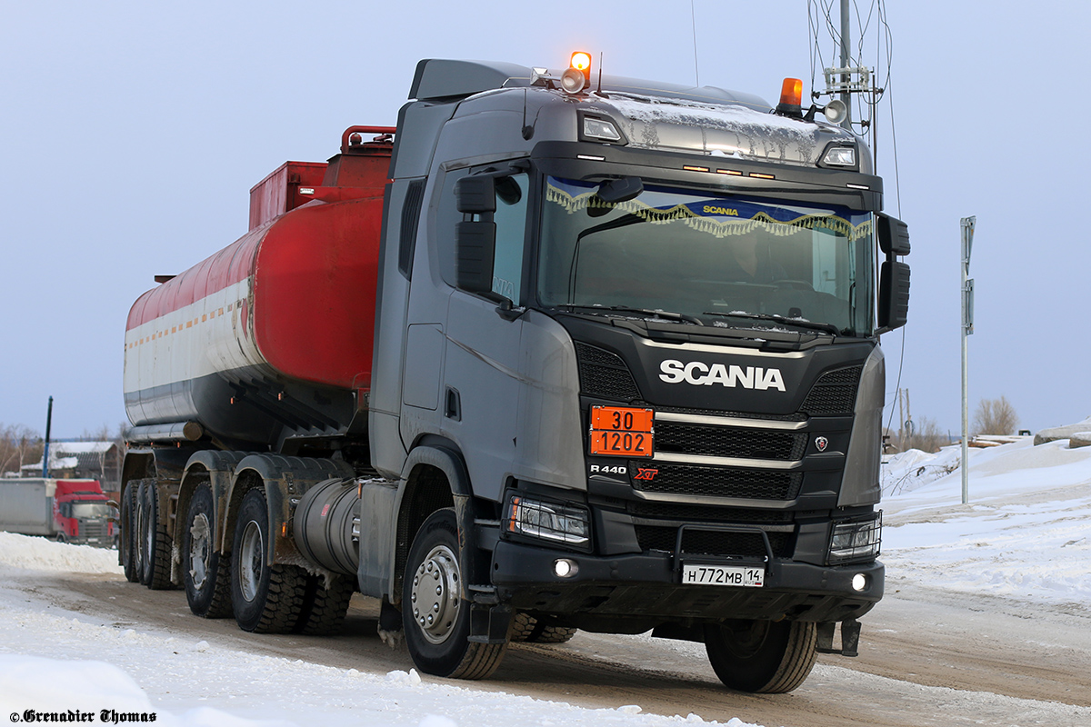 Саха (Якутия), № Н 772 МВ 14 — Scania ('2016) R440