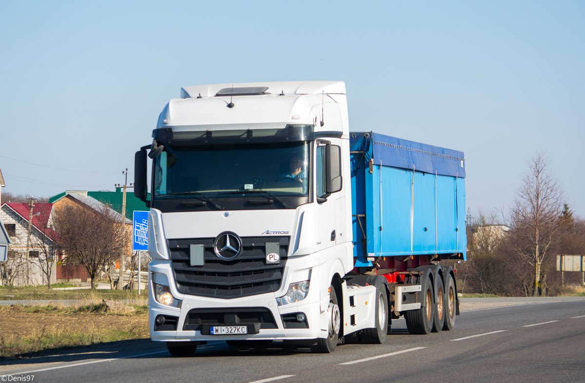 Польша, № WI 327KC — Mercedes-Benz Actros ('2011) 1842