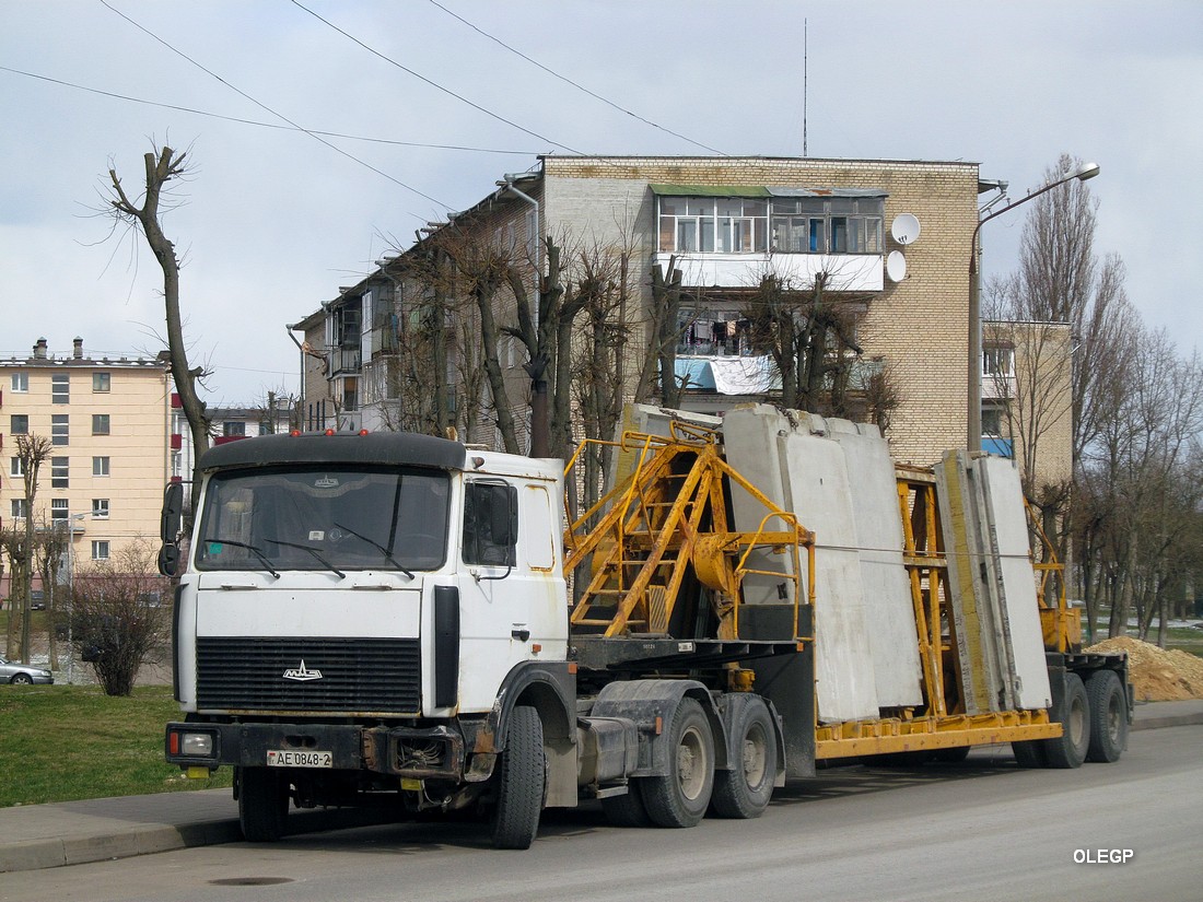 Витебская область, № АЕ 0848-2 — МАЗ-6422 (общая модель)