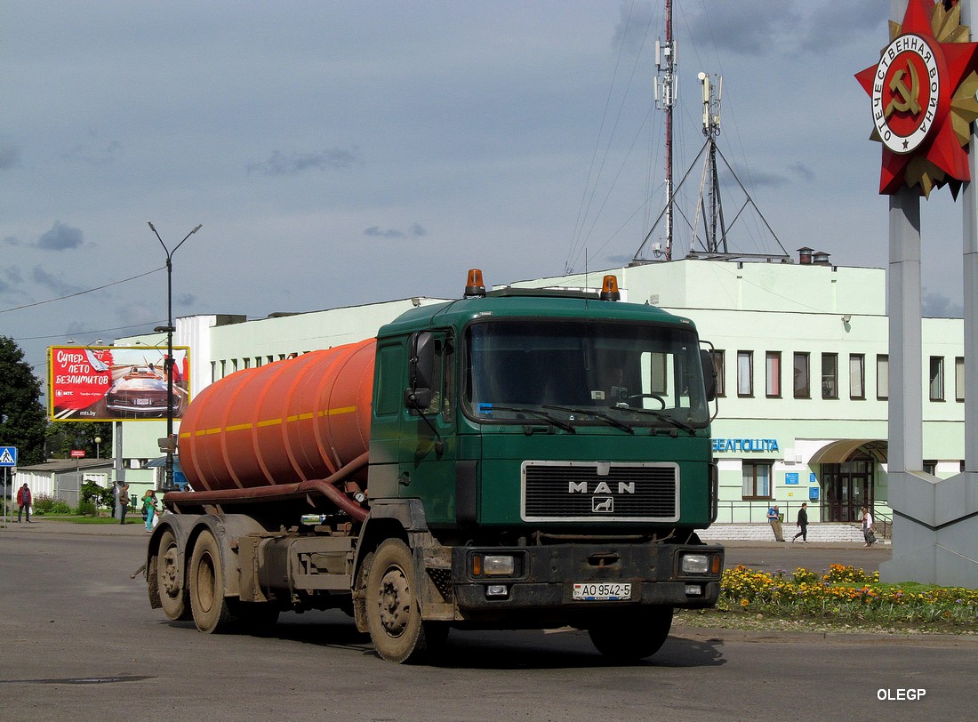 Минская область, № АО 9542-5 — MAN F90 (общая модель)