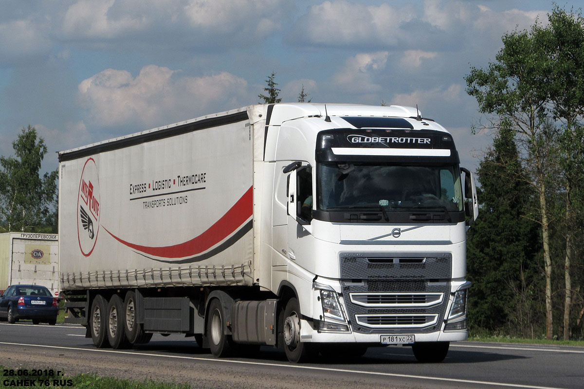 Алтайский край, № Р 181 ХС 22 — Volvo ('2012) FH.460 [X9P]