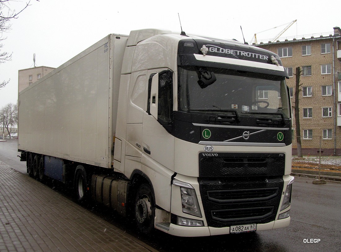 Смоленская область, № А 082 АК 67 — Volvo ('2012) FH.460 [X9P]