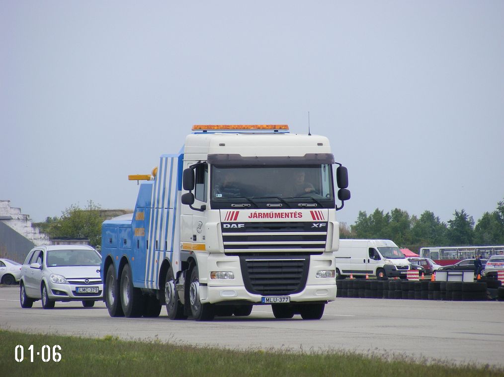 Венгрия, № MLU-377 — DAF XF105 FAD