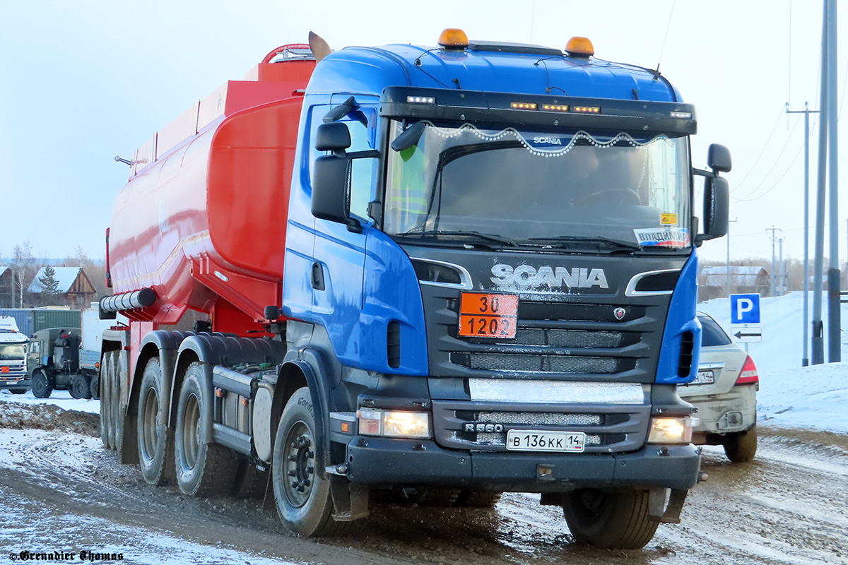 Саха (Якутия), № В 136 КК 14 — Scania ('2009) R560