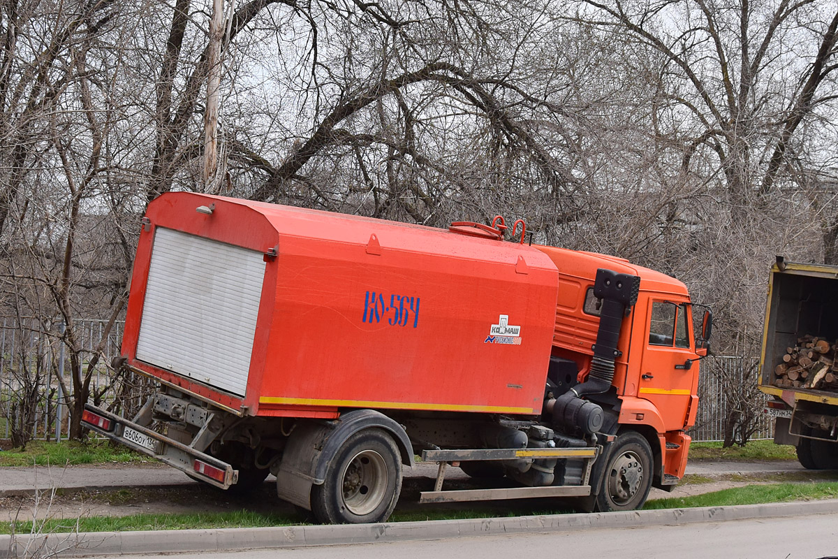 Волгоградская область, № В 606 ОУ 134 — КамАЗ-43253-R4