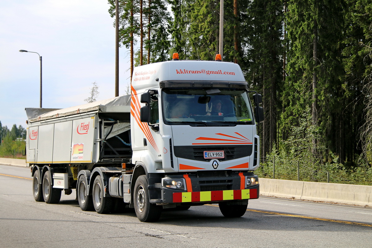 Финляндия, № ELV-952 — Renault Premium Lander