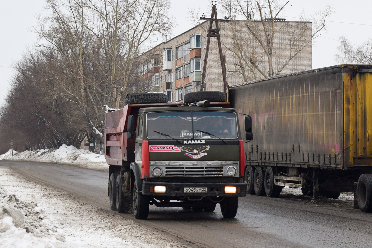 Алтайский край, № О 943 ХТ 22 — КамАЗ-5511