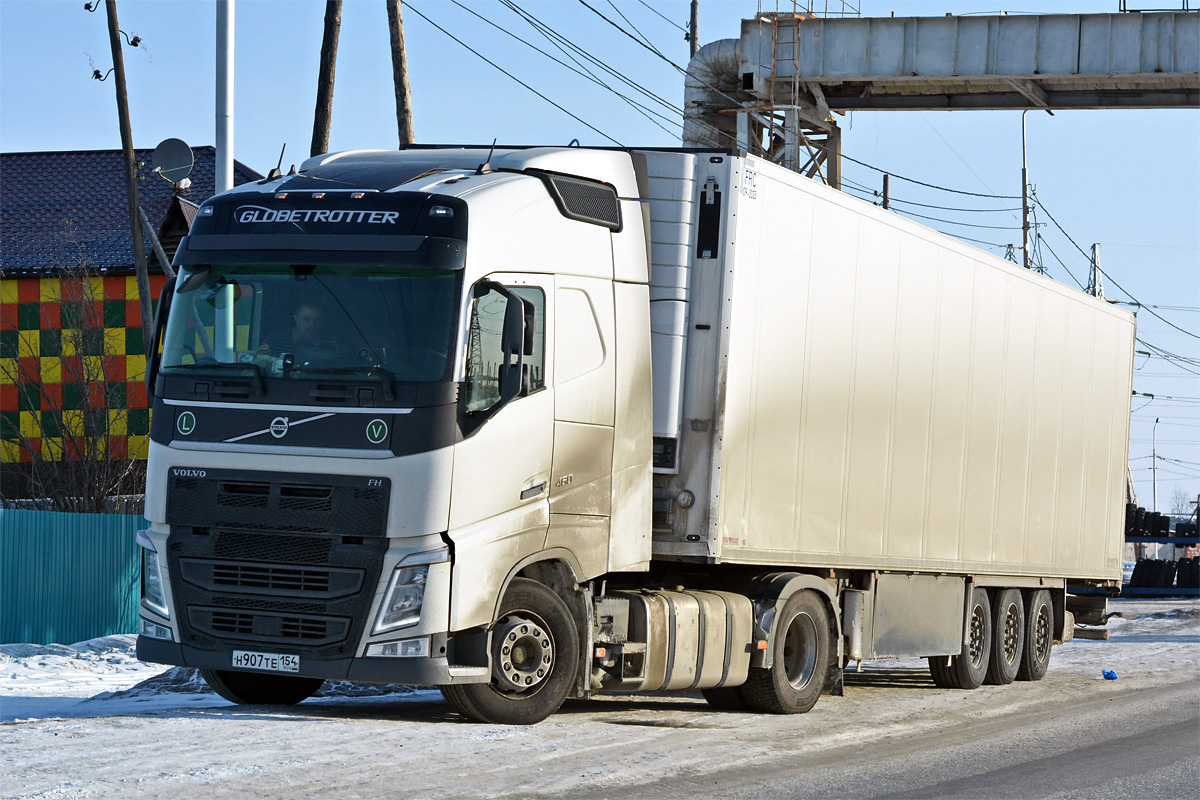 Новосибирская область, № Н 907 ТЕ 154 — Volvo ('2012) FH.460