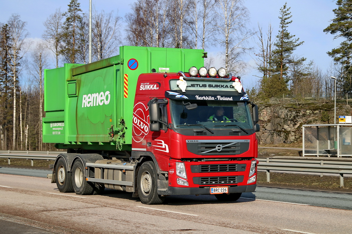 Финляндия, № BRC-226 — Volvo ('2010) FM.480