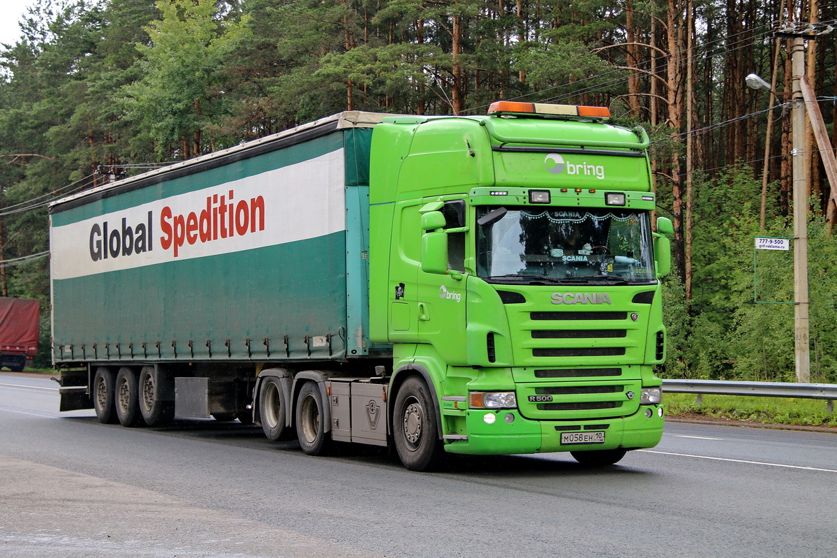 Карелия, № М 058 ЕН 10 — Scania ('2004) R500