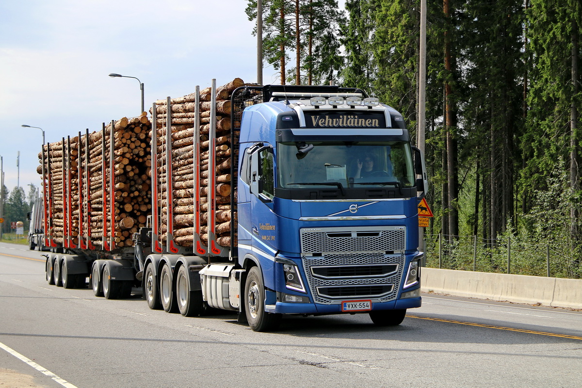 Финляндия, № VXK-554 — Volvo ('2012) FH-Series