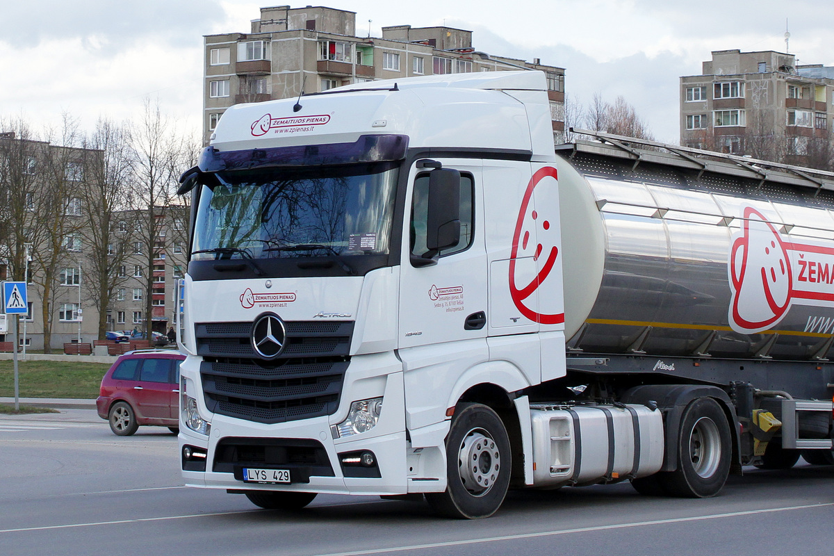 Литва, № LYS 429 — Mercedes-Benz Actros ('2011) 1845