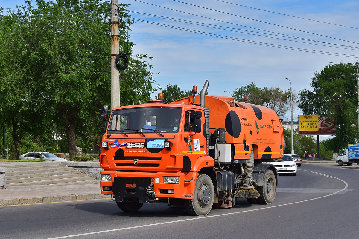 Волгоградская область, № В 443 УС 134 — КамАЗ-53605-L4