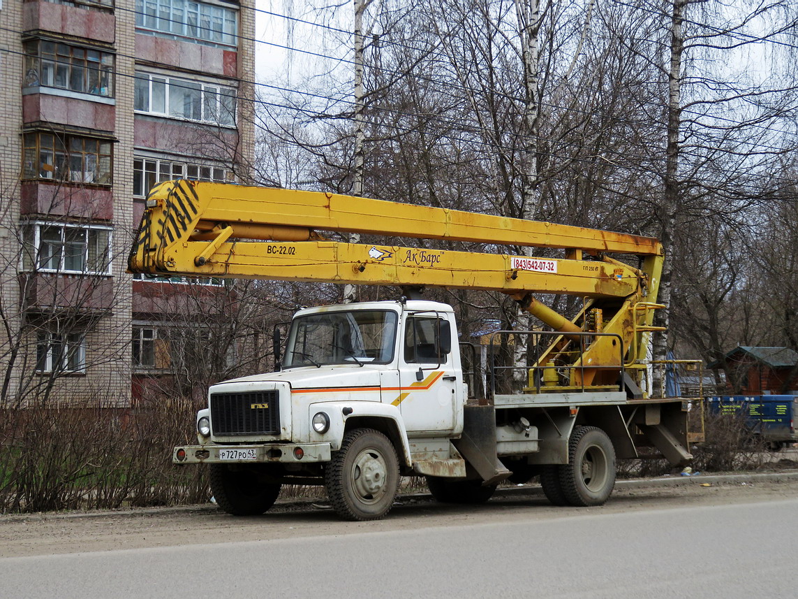 Кировская область, № Р 727 РО 43 — ГАЗ-3307