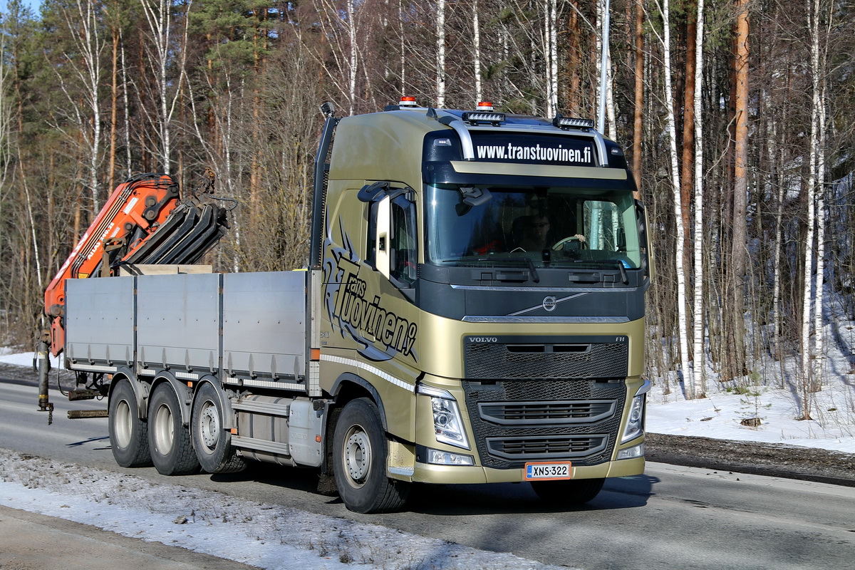 Финляндия, № XNS-322 — Volvo ('2012) FH.540