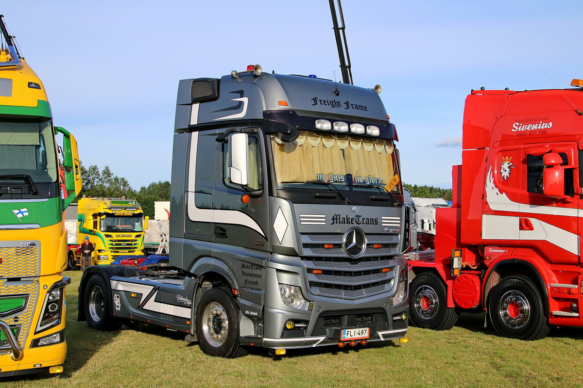 Финляндия, № FLI-497 — Mercedes-Benz Actros ('2011) 1851