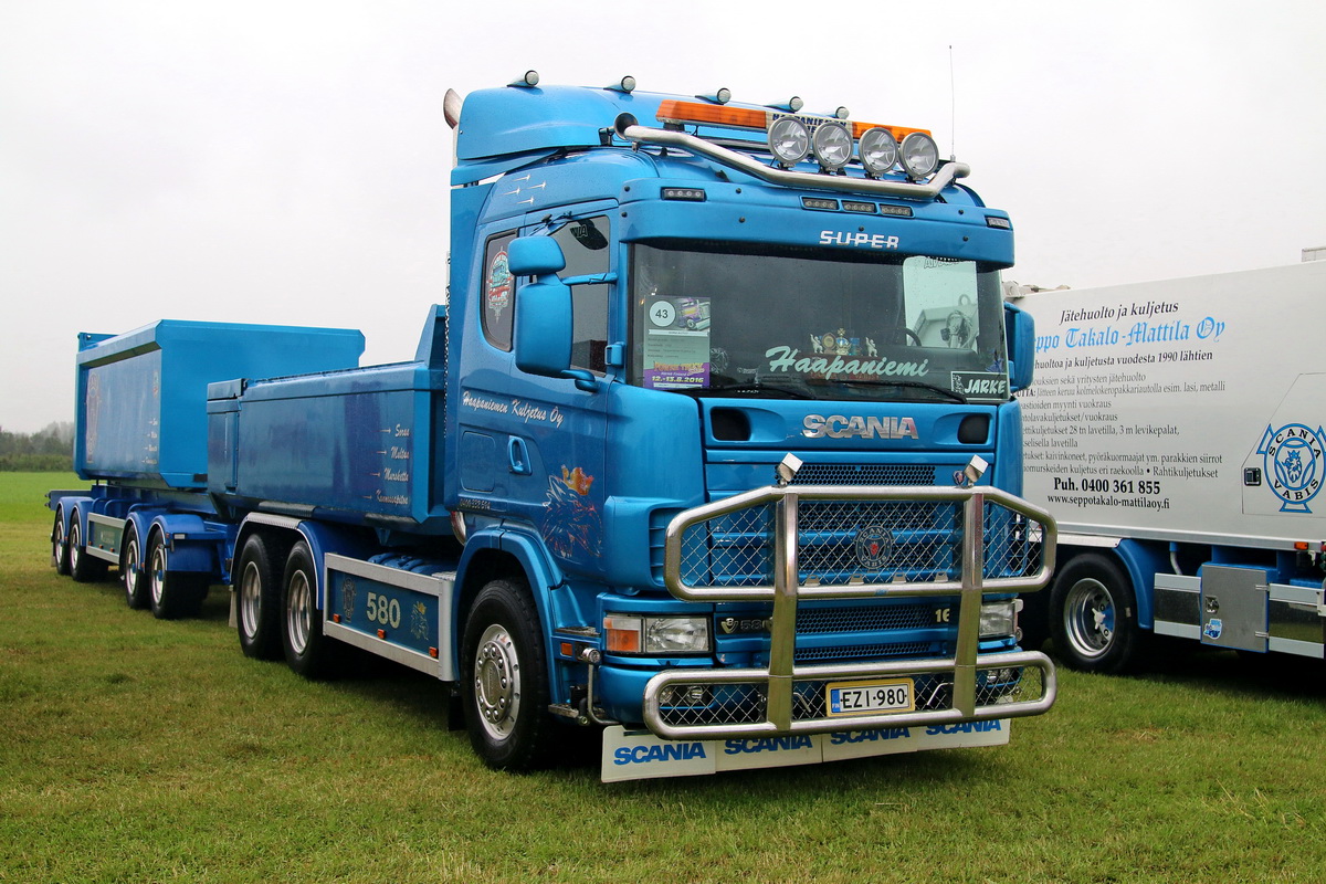 Финляндия, № EZI-980 — Scania ('1996) R164G