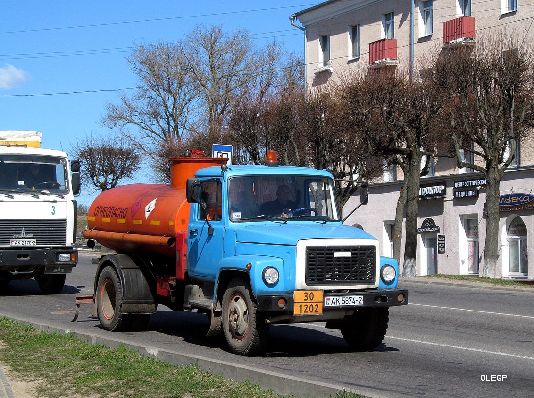 Витебская область, № АК 5874-2 — ГАЗ-3307