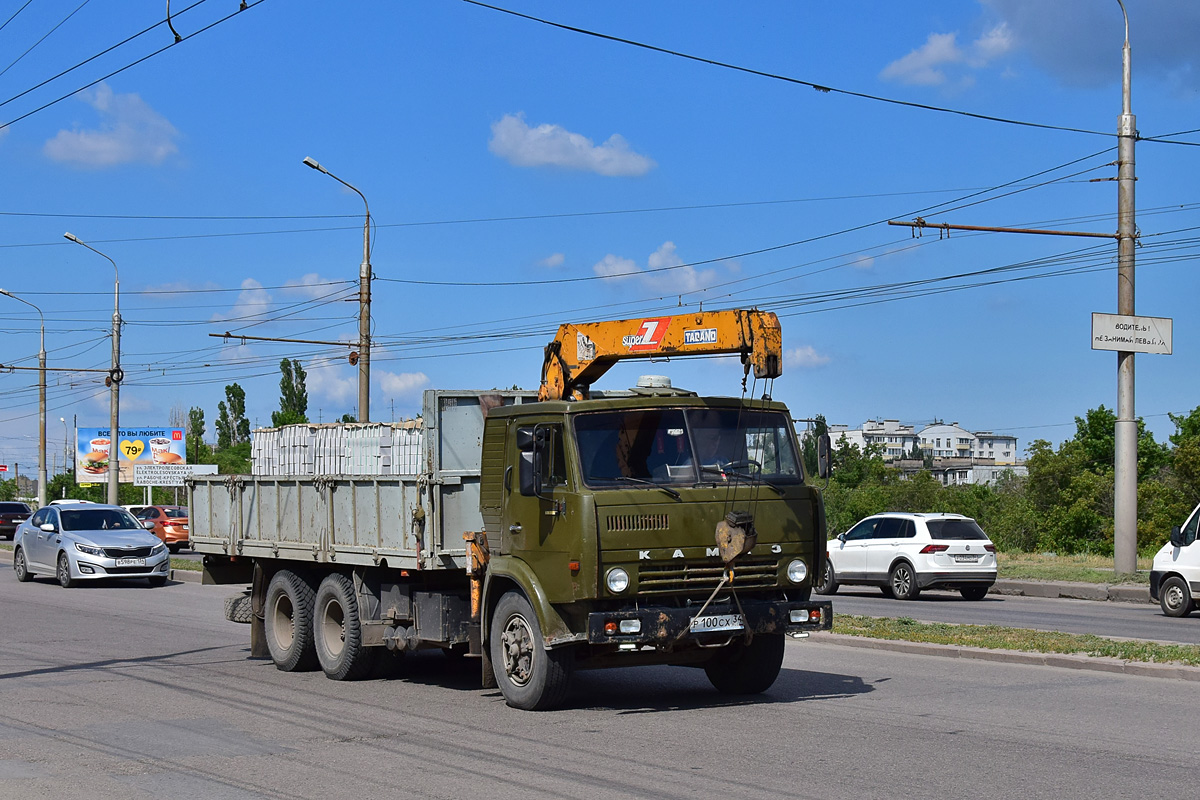 Волгоградская область, № Р 100 СХ 34 — КамАЗ (общая модель)