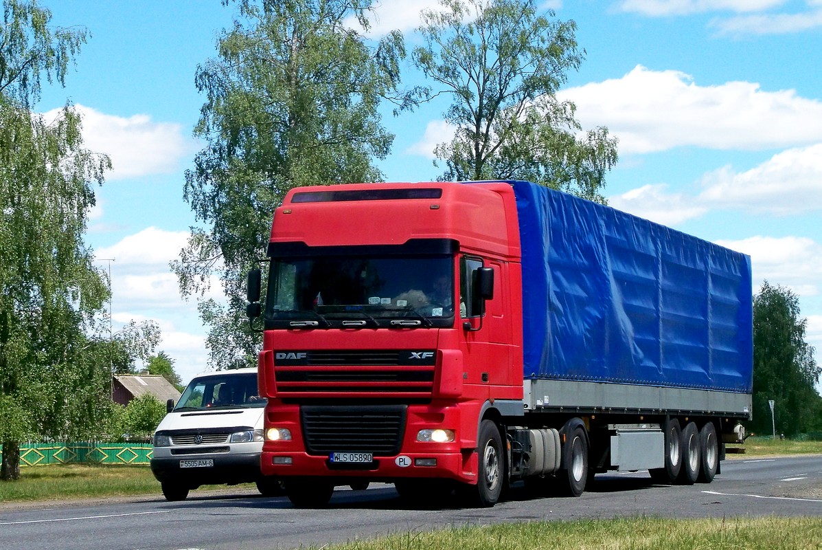 Польша, № WLS 05890 — DAF XF95 FT