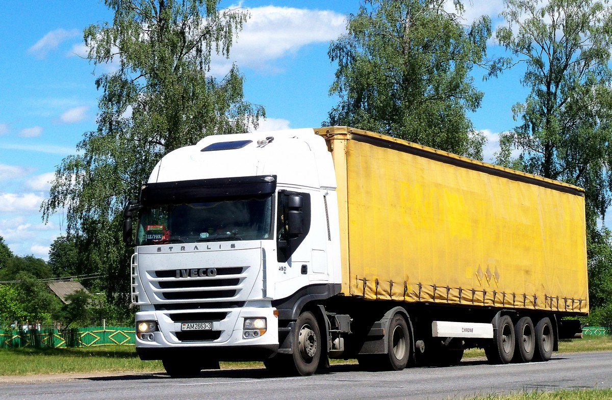 Гомельская область, № АМ 2663-3 — IVECO Stralis ('2007) 450