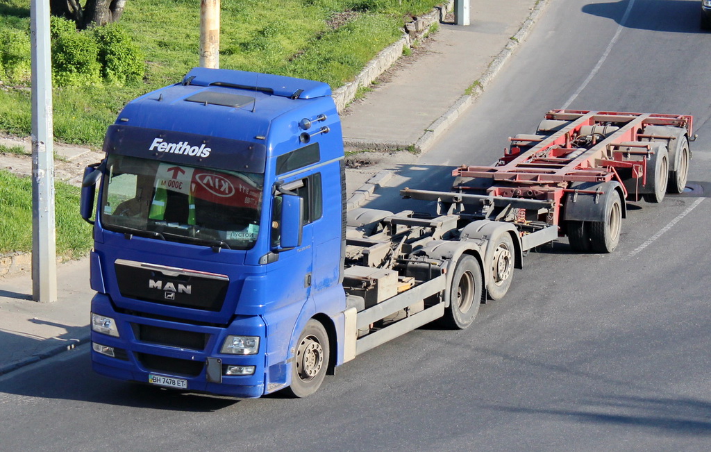 Одесская область, № ВН 7478 ЕТ — MAN TGX ('2007) 26.440