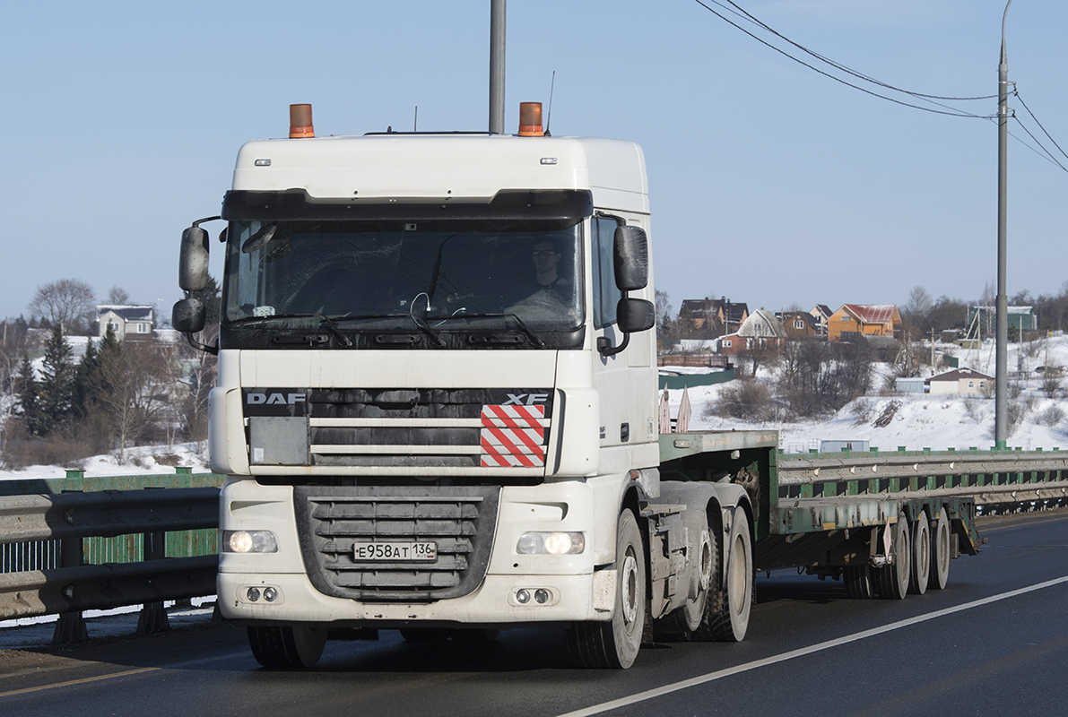 Воронежская область, № Е 958 АТ 136 — DAF XF105 FTG