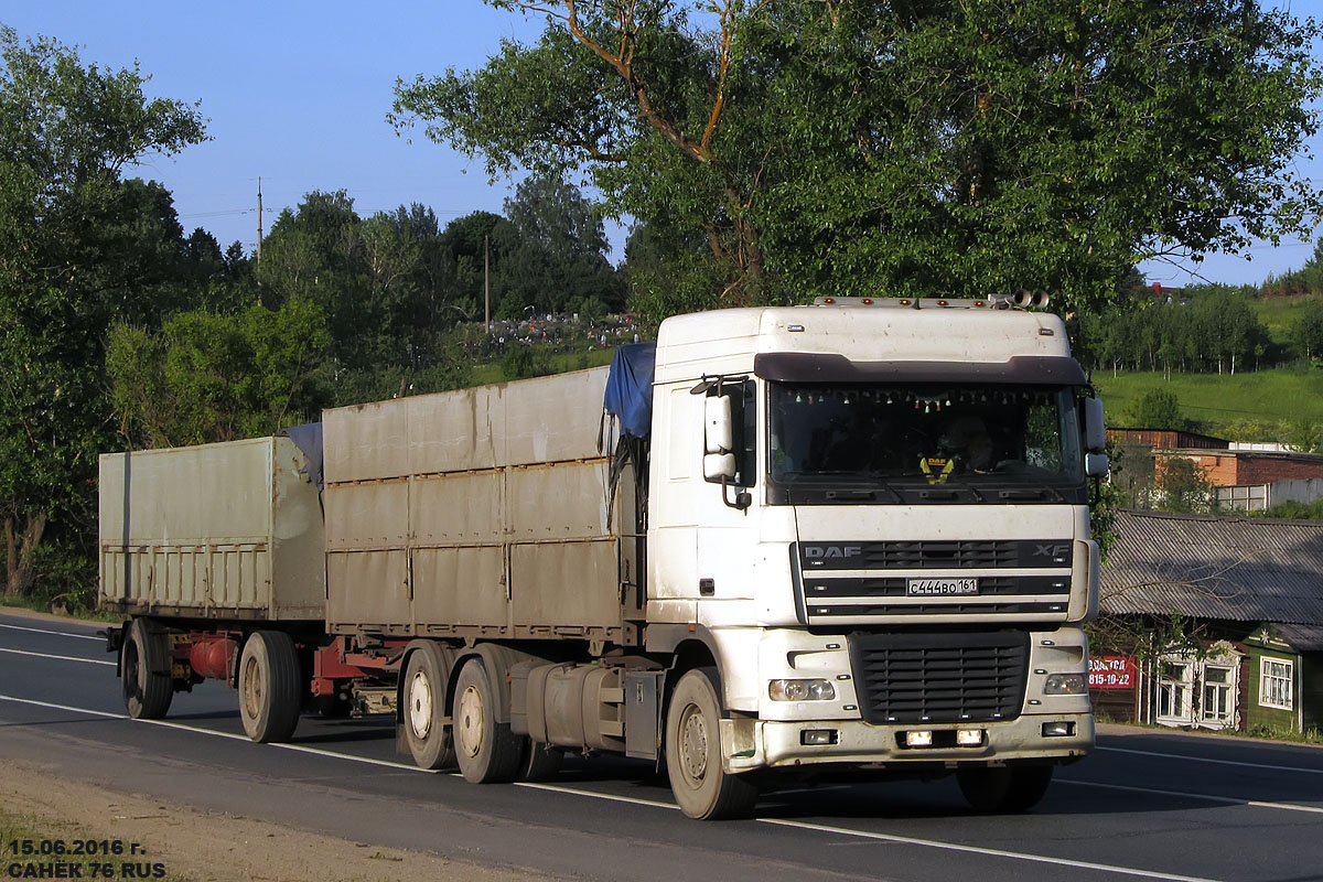 Ростовская область, № С 444 ВО 161 — DAF XF95 FAR