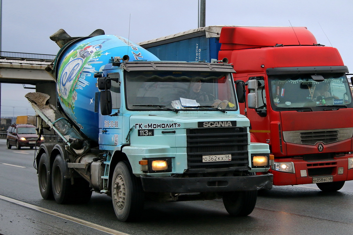 Санкт-Петербург, № О 362 КХ 98 — Scania (II) T-Series 113H