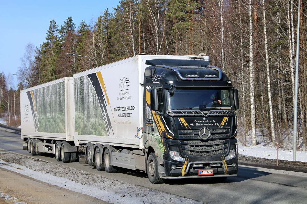 Финляндия, № RTS-669 — Mercedes-Benz Actros ('2011)