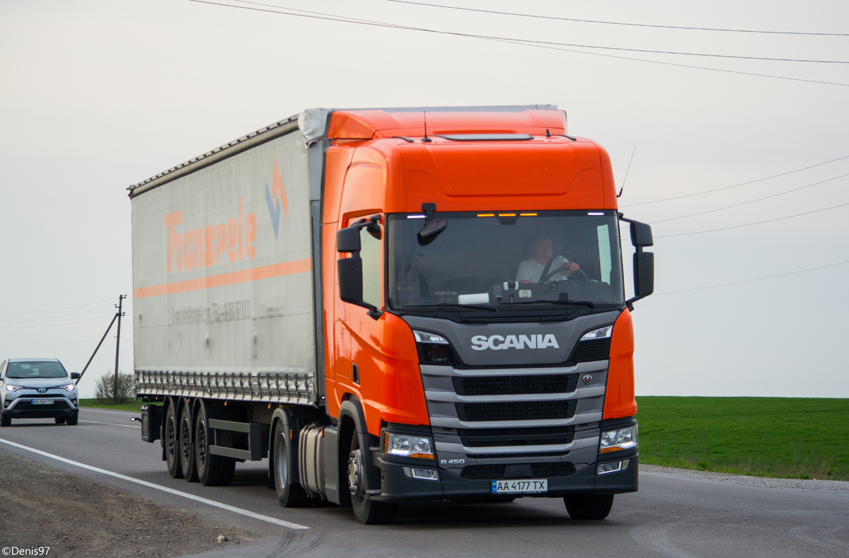 Киев, № АА 4177 ТХ — Scania ('2016) R450