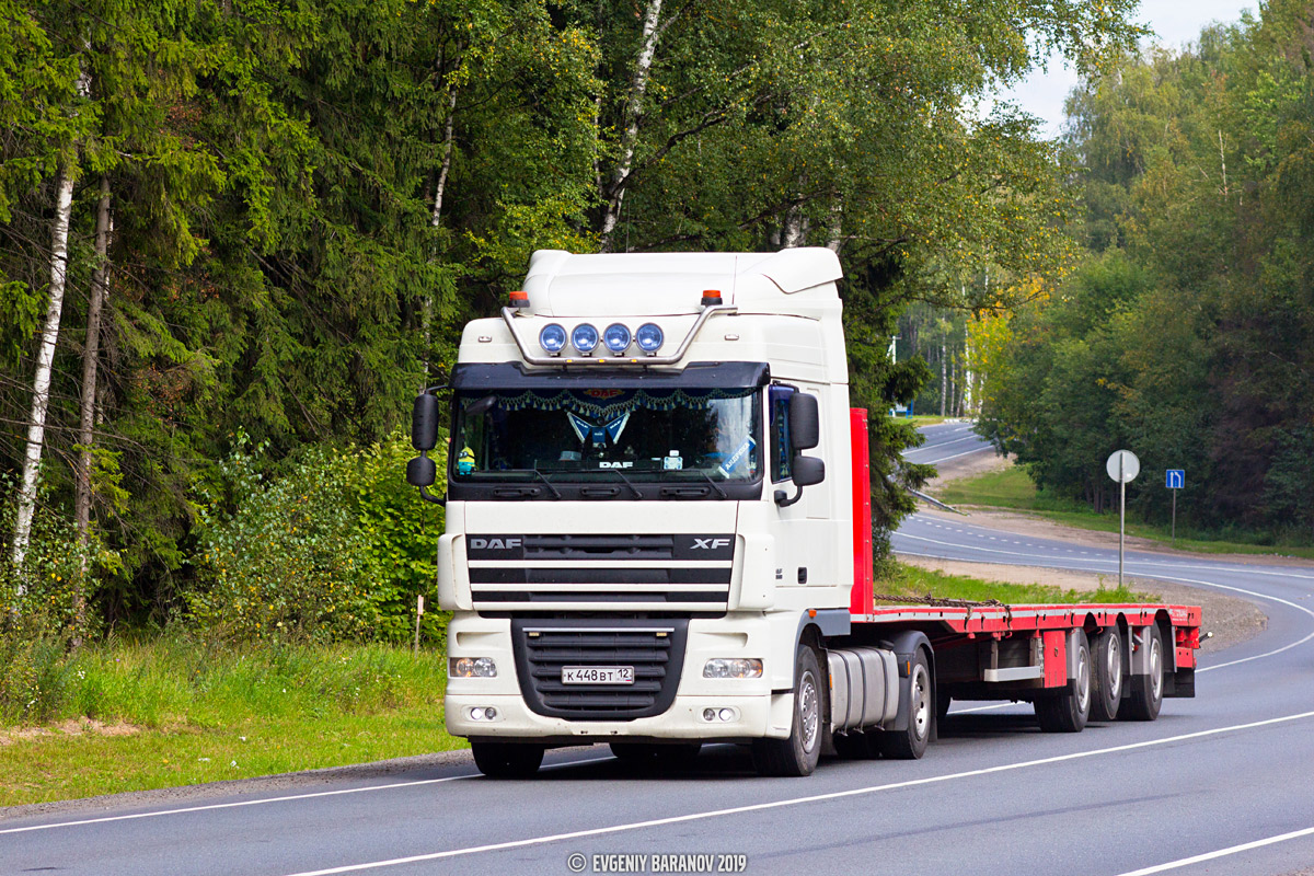 Марий Эл, № К 448 ВТ 12 — DAF XF105 FT