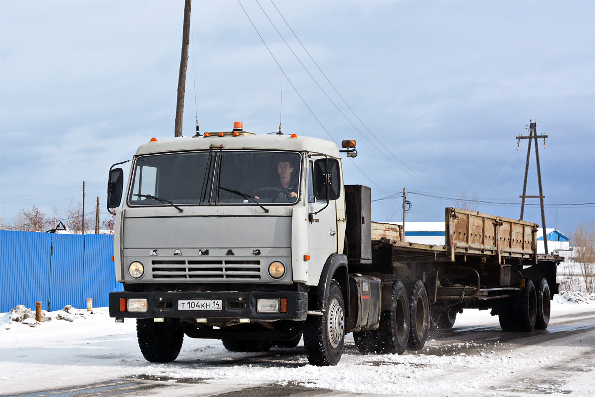 Саха (Якутия), № Т 104 КН 14 — КамАЗ-5410