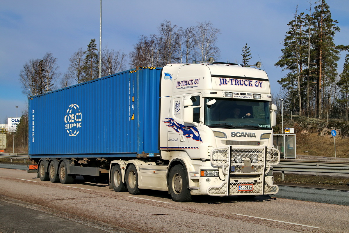 Финляндия, № CLC-954 — Scania ('2009, общая модель)