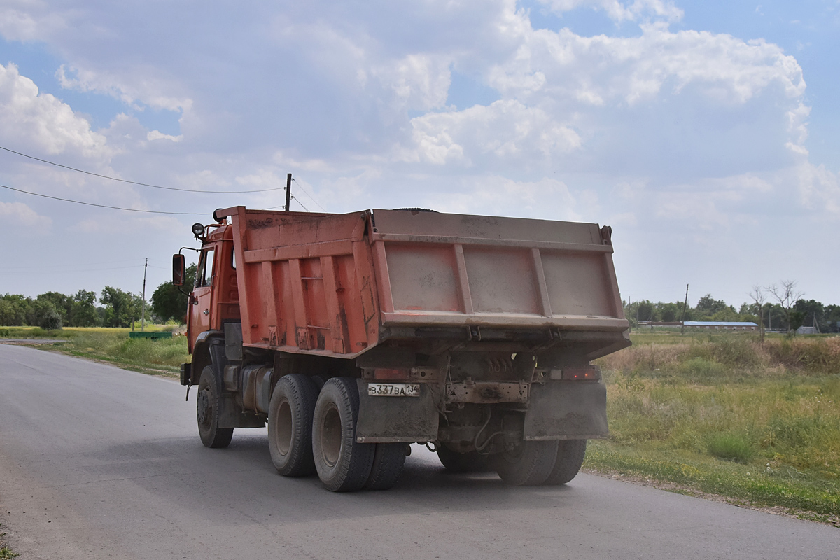 Волгоградская область, № В 337 ВА 134 — КамАЗ-65111-01 [65111A]