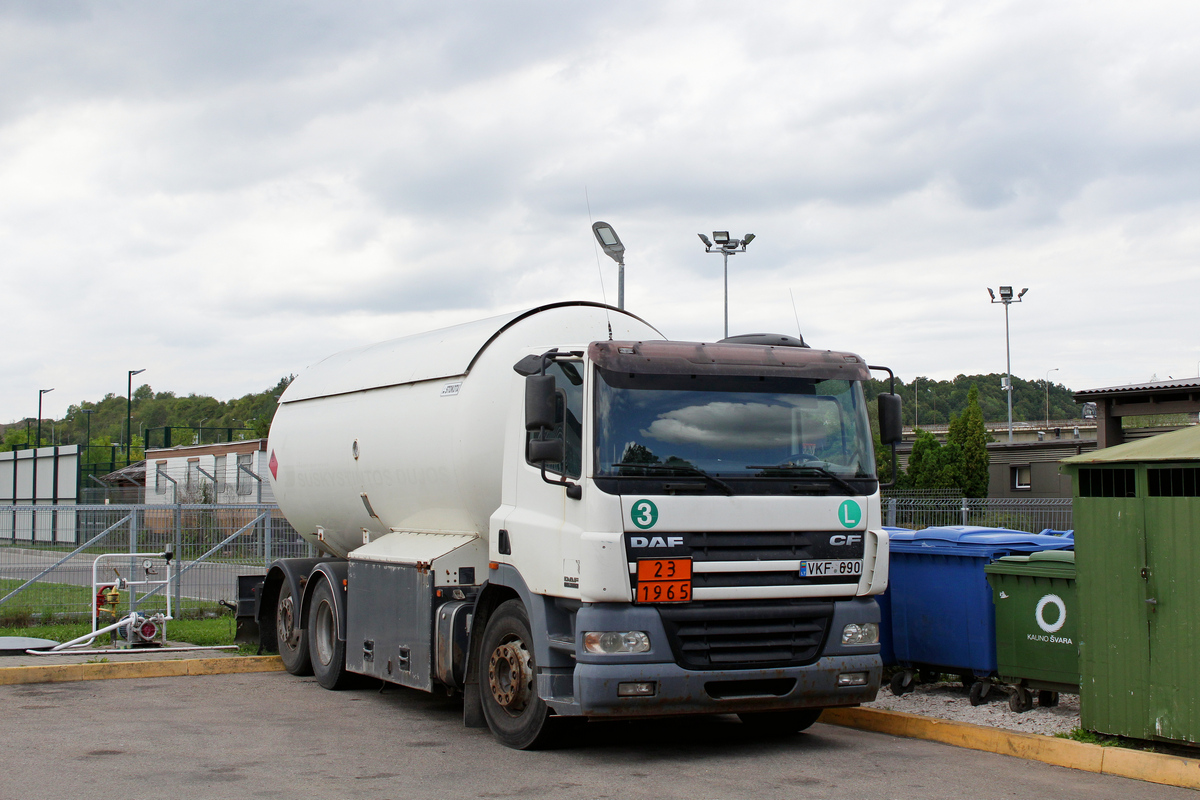 Литва, № VKF 690 — DAF CF85 FAR