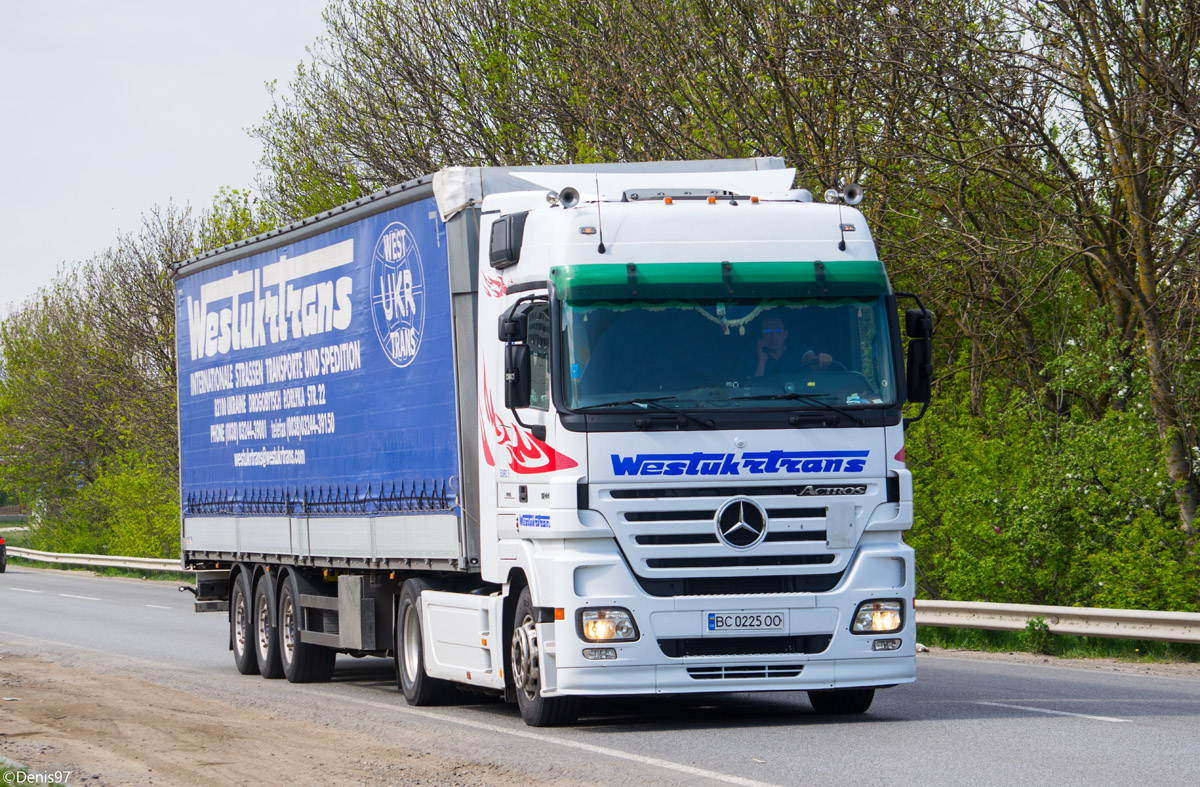 Львовская область, № ВС 0225 ОО — Mercedes-Benz Actros ('2003) 1844