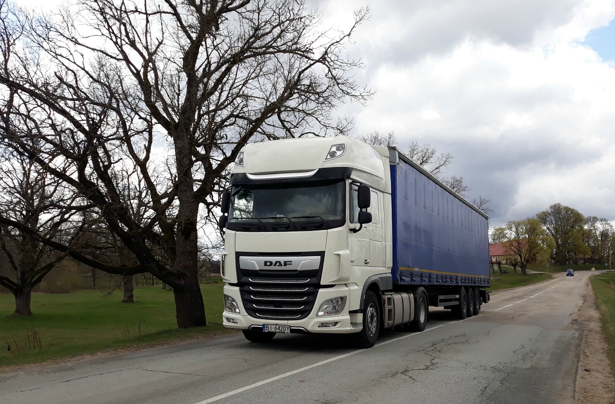 Польша, № BI 6420Y — DAF XF Euro6 FT