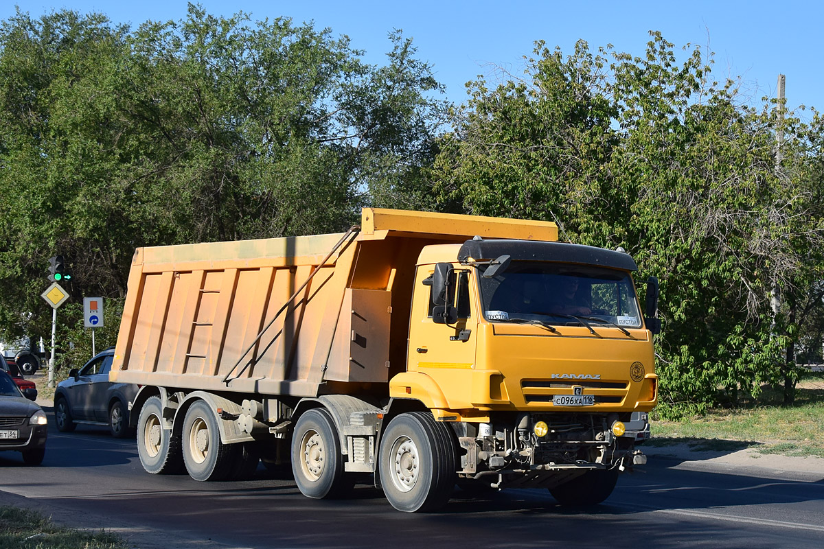 Волгоградская область, № С 096 ХА 116 — КамАЗ-65201-63