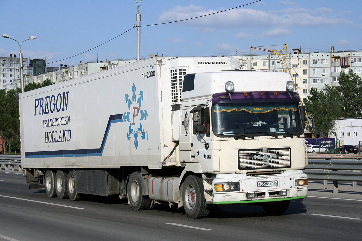 Волгоградская область, № Е 358 ОТ 134 — MAN F2000 (общая модель)