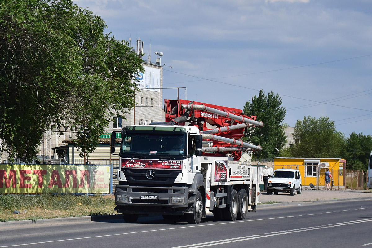 Волгоградская область, № С 291 МК 34 — Mercedes-Benz Axor (общ.м)