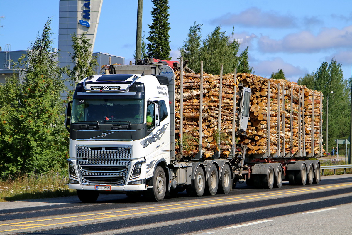 Финляндия, № ZLO-236 — Volvo ('2012) FH16.750